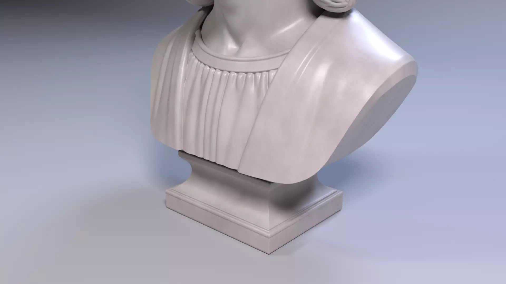 Raphael Bust Renaissance Genius Bust 3D Printable STL File 3D print model_10