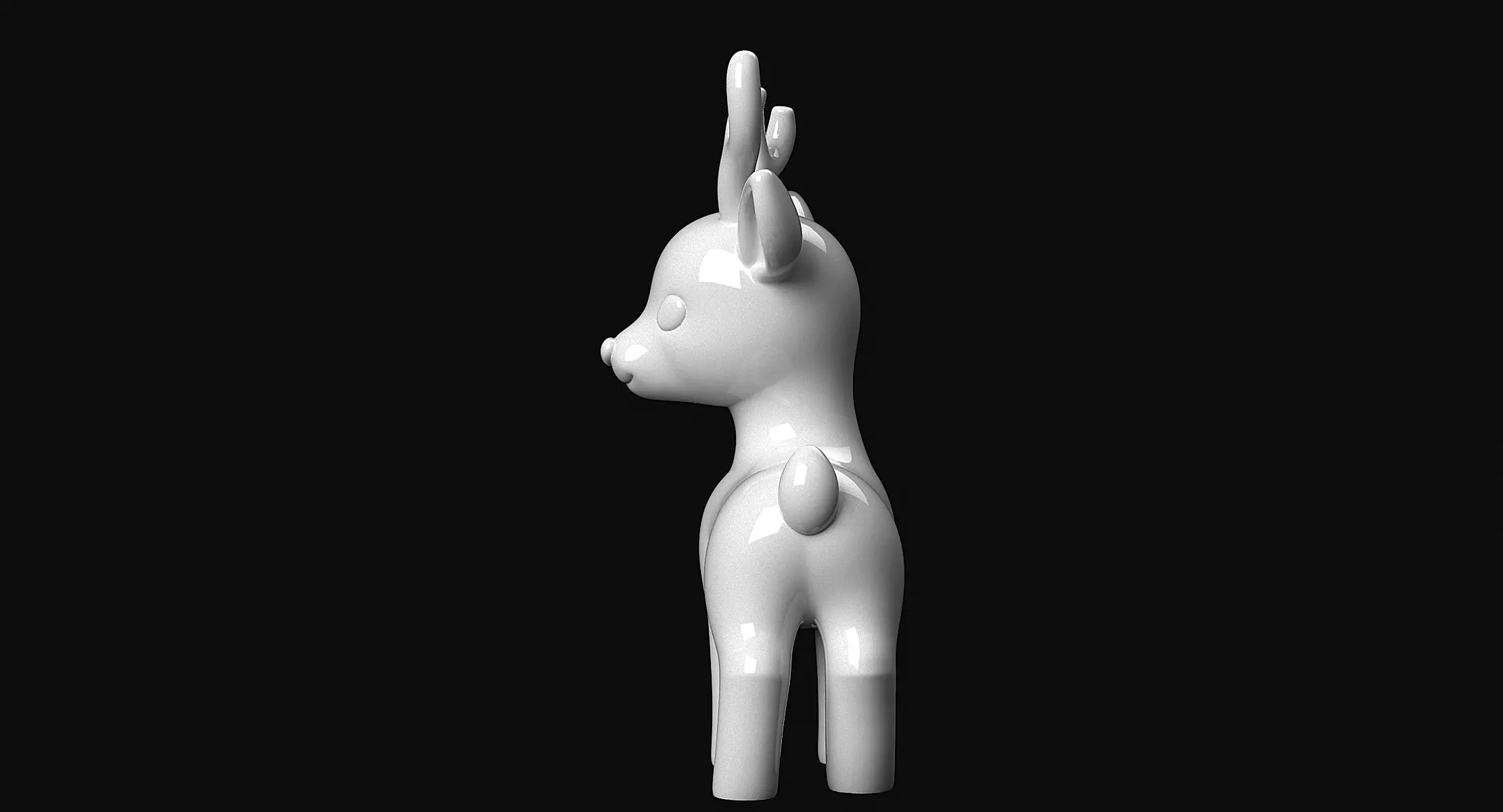 Deer Duo 3D print model_7
