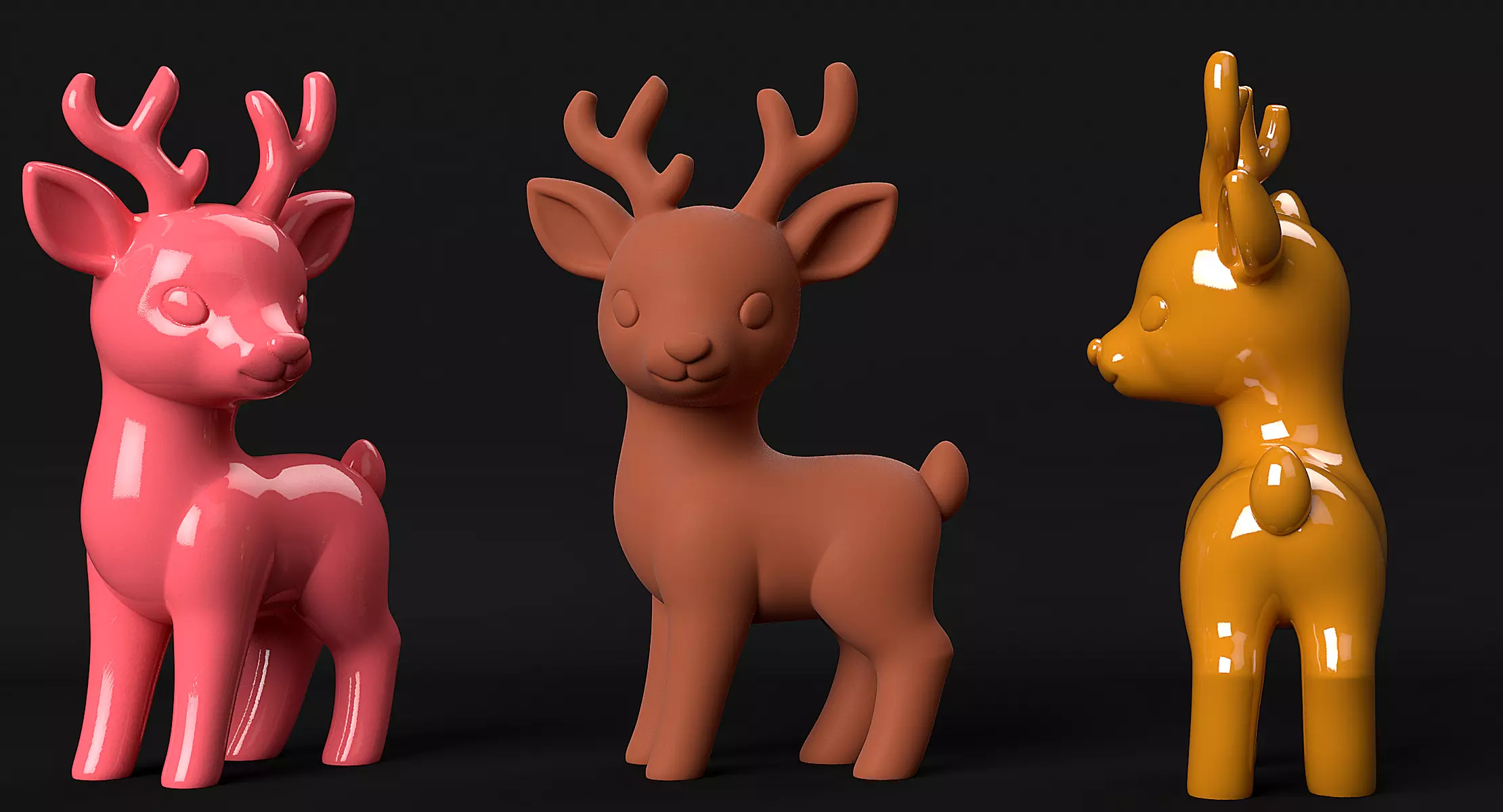 Deer Duo 3D print model_18