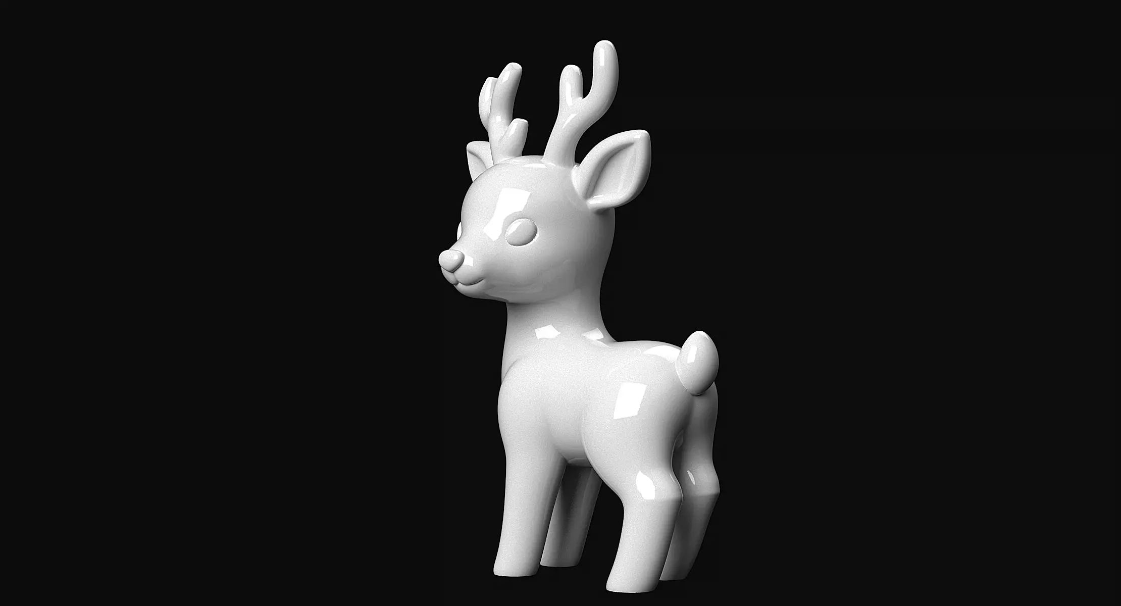 Deer Duo 3D print model_8