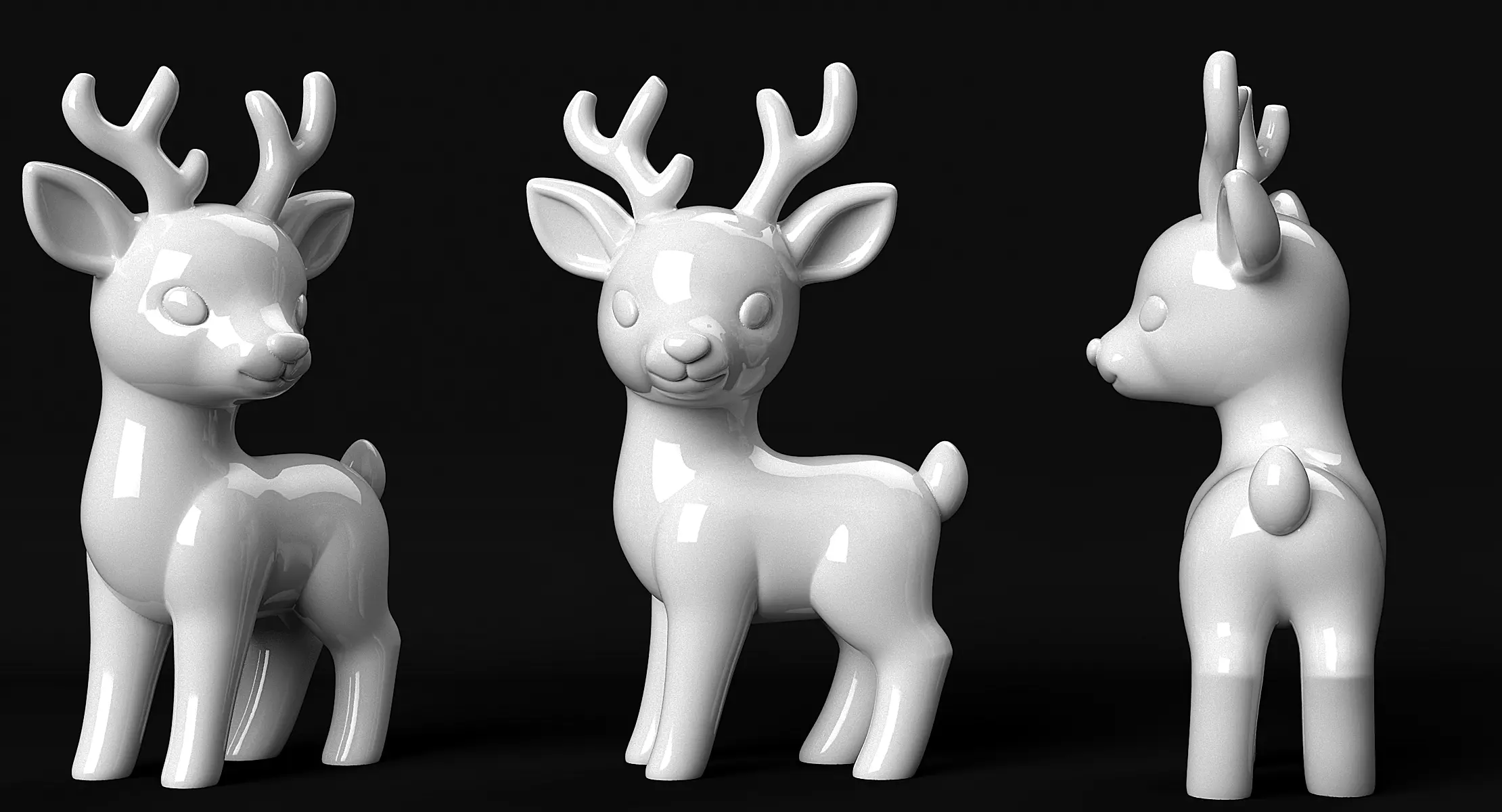 Deer Duo 3D print model_17
