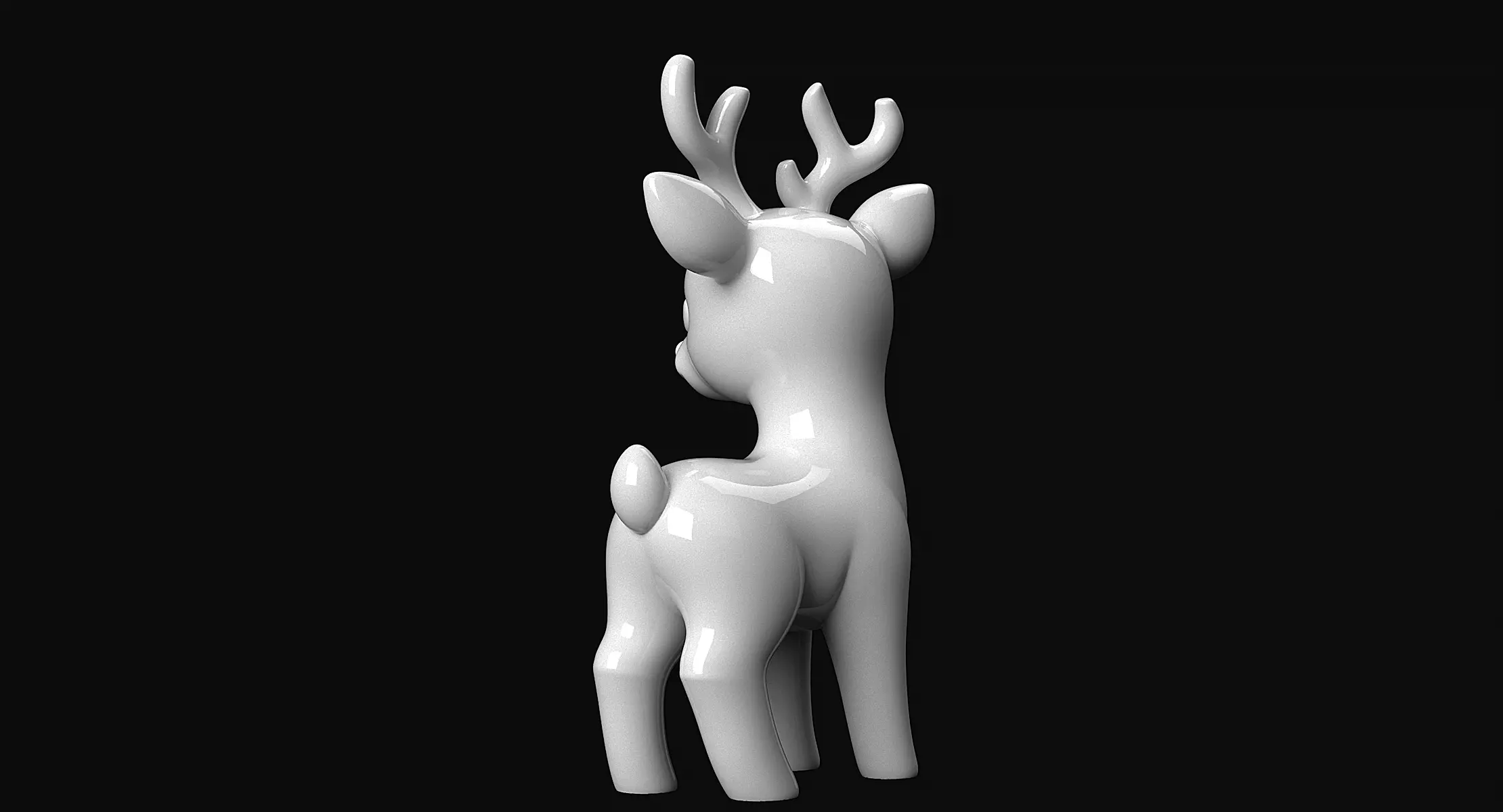 Deer Duo 3D print model_6