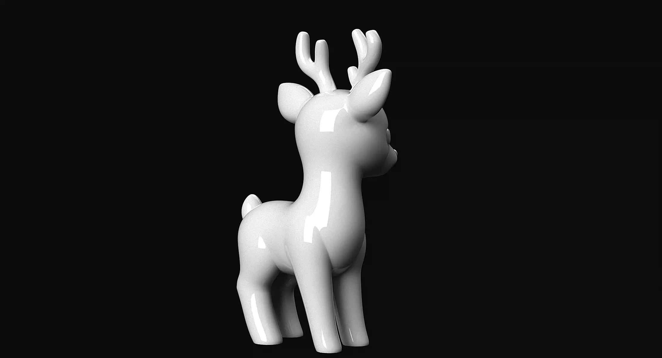 Deer Duo 3D print model_4