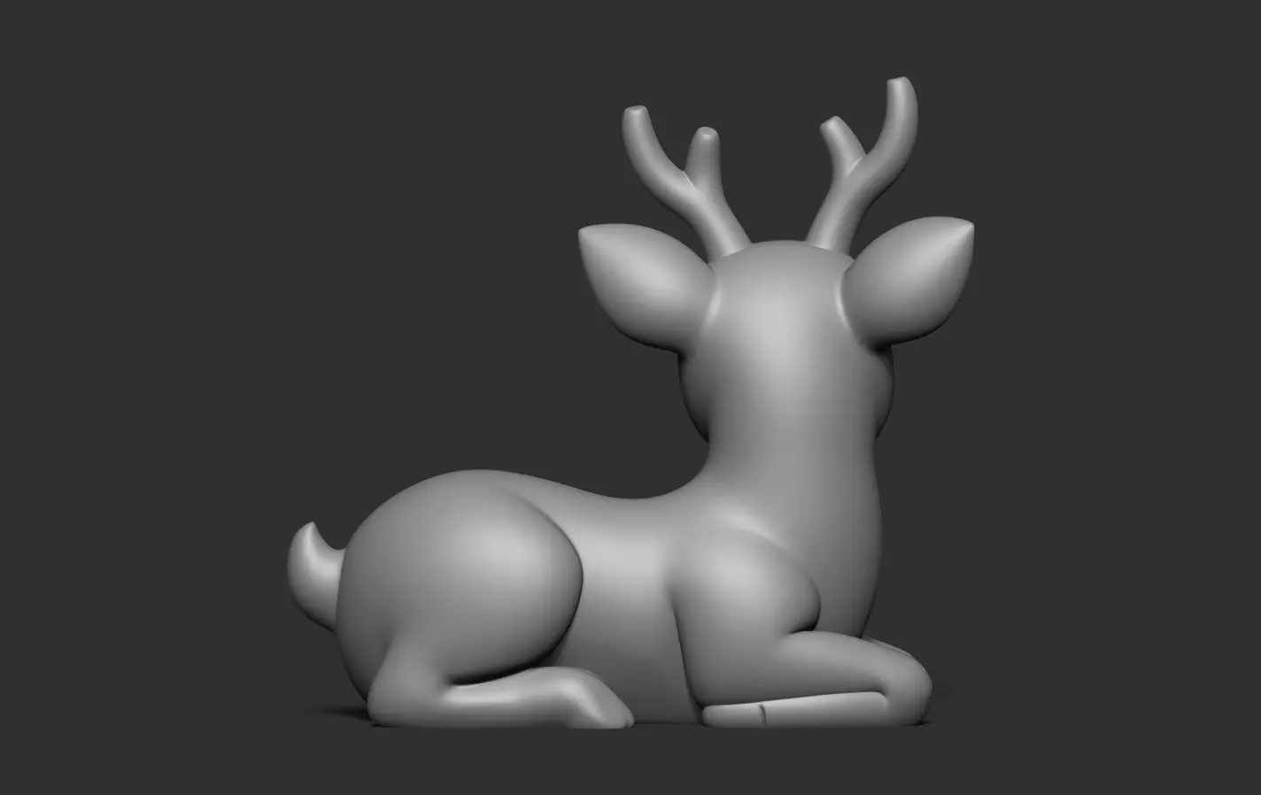 Deer Duo 3D print model_15