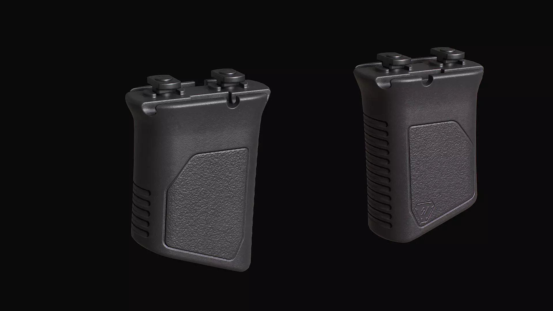 HK437 G39 Assault Rifle Low-poly 3D model_23