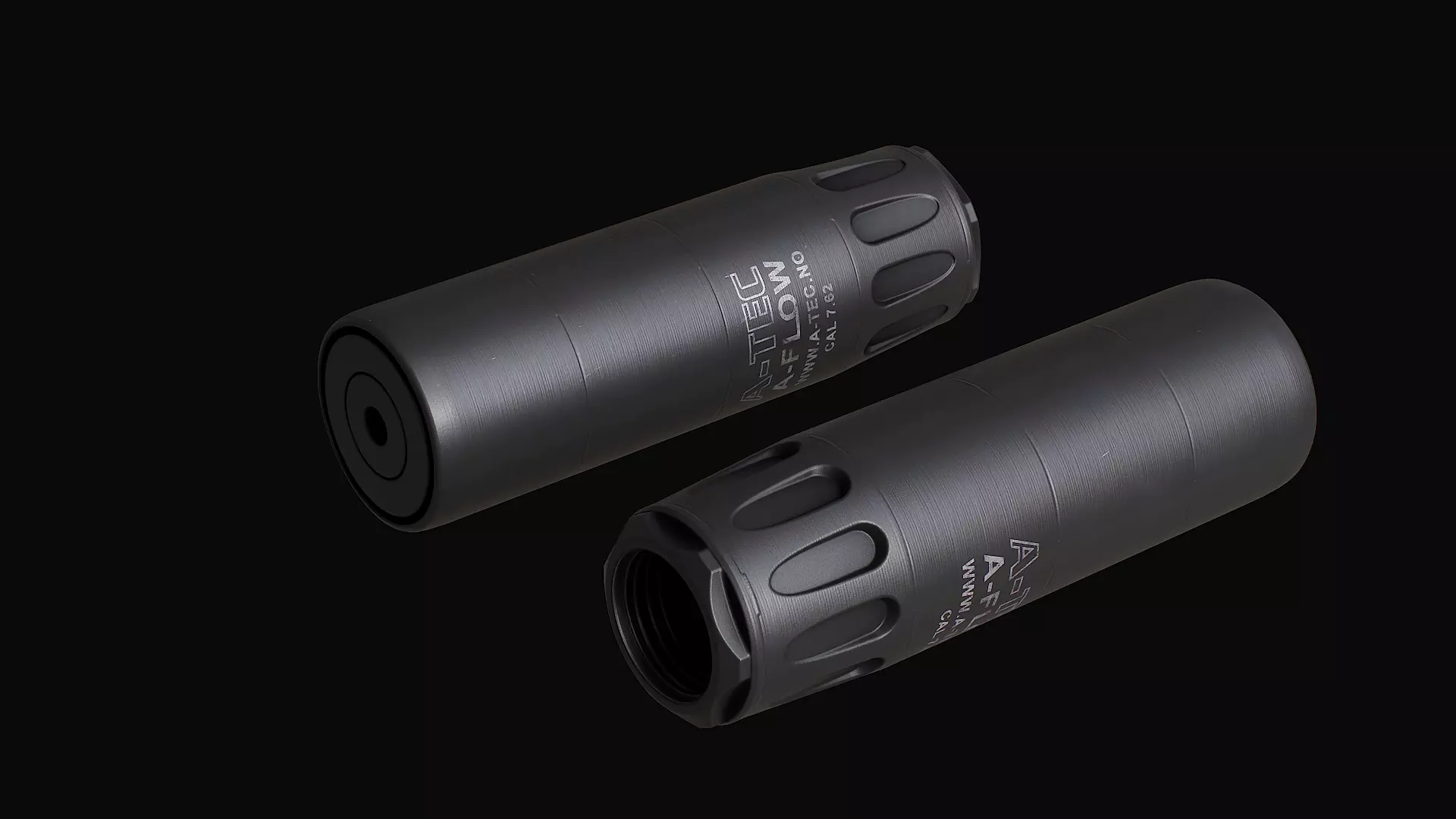 HK437 G39 Assault Rifle Low-poly 3D model_21