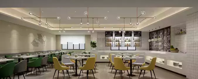 restaurant interior scenes