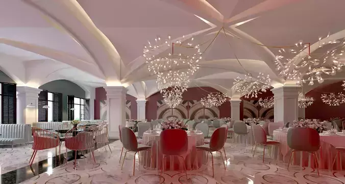 restaurant interior scenes