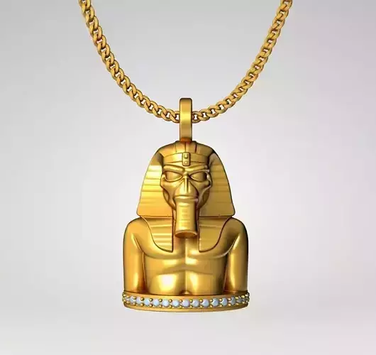Egyptian Gods Pendant STL for Jewelry - One Inch Pendant
