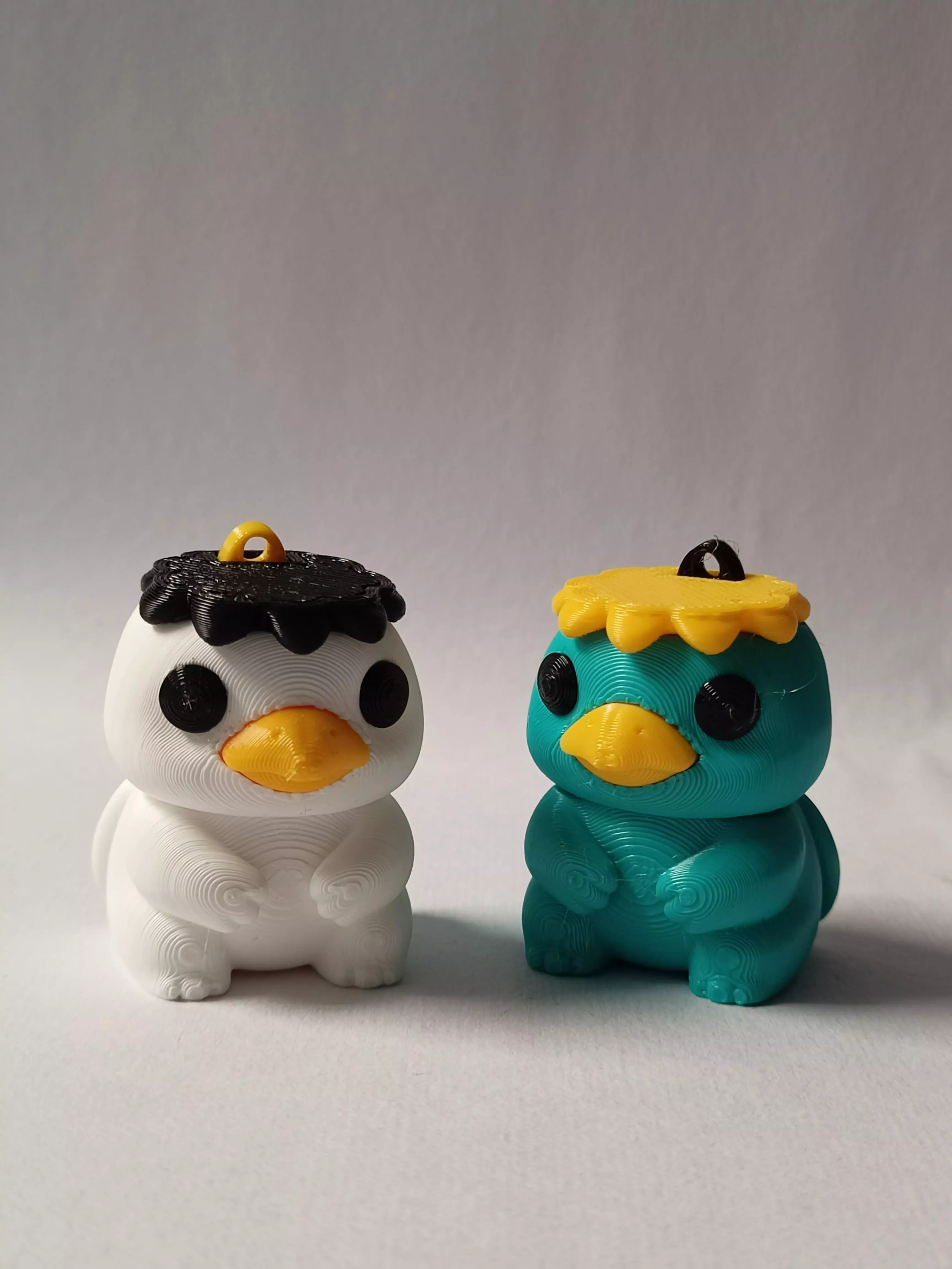 Flexi Chibi KAPPA KEYCHAIN STL 3D print model 3D print model_2