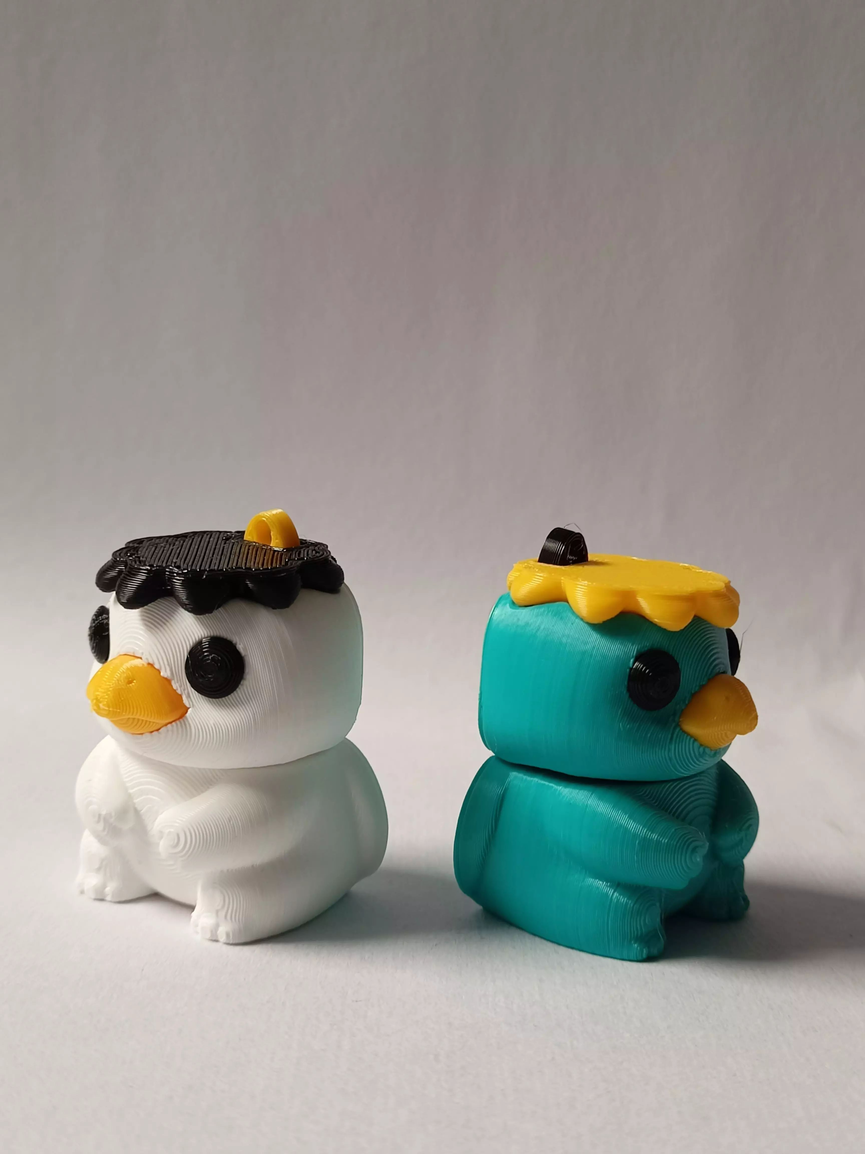 Flexi Chibi KAPPA KEYCHAIN STL 3D print model 3D print model_4