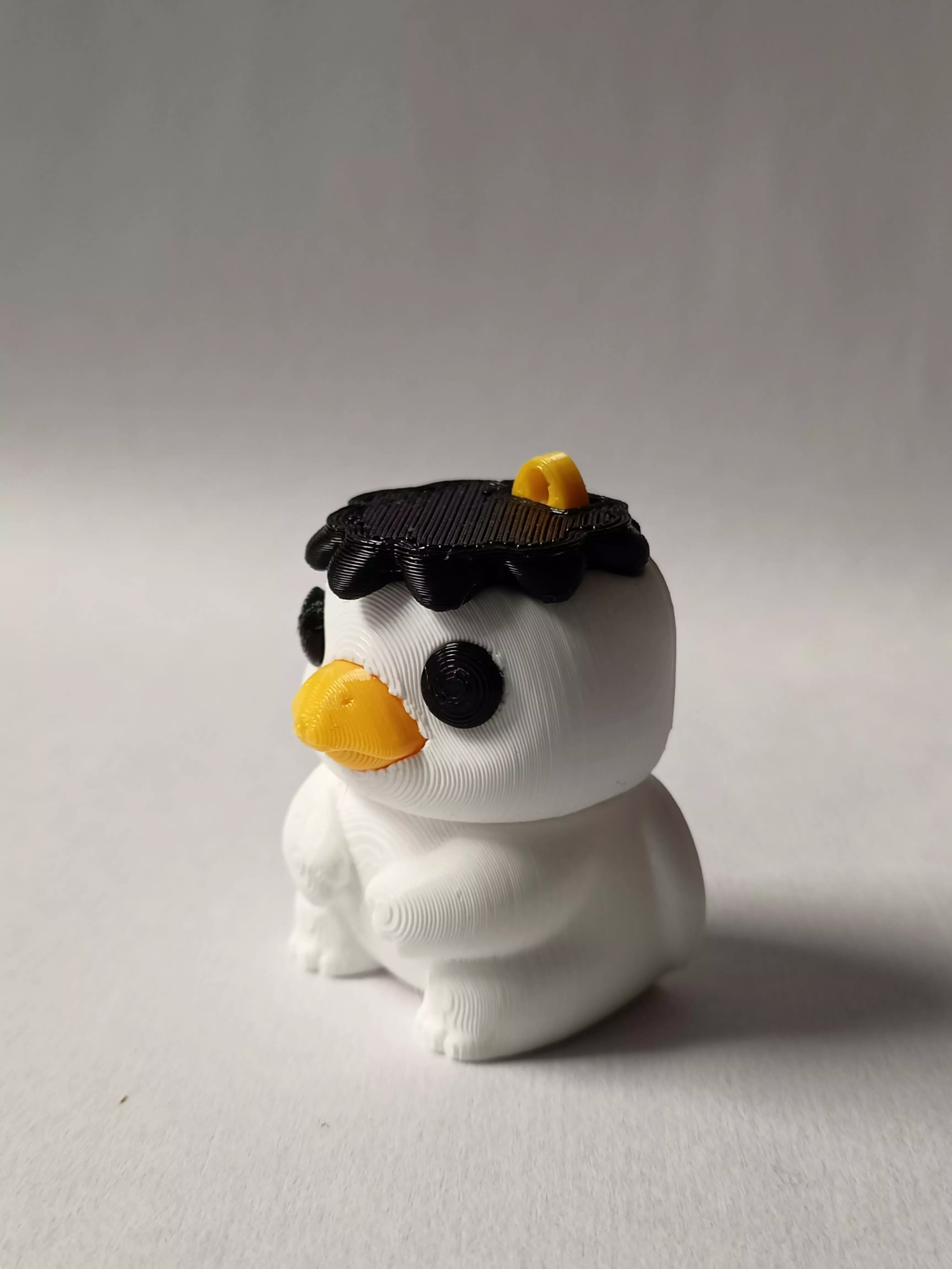 Flexi Chibi KAPPA KEYCHAIN STL 3D print model 3D print model_5