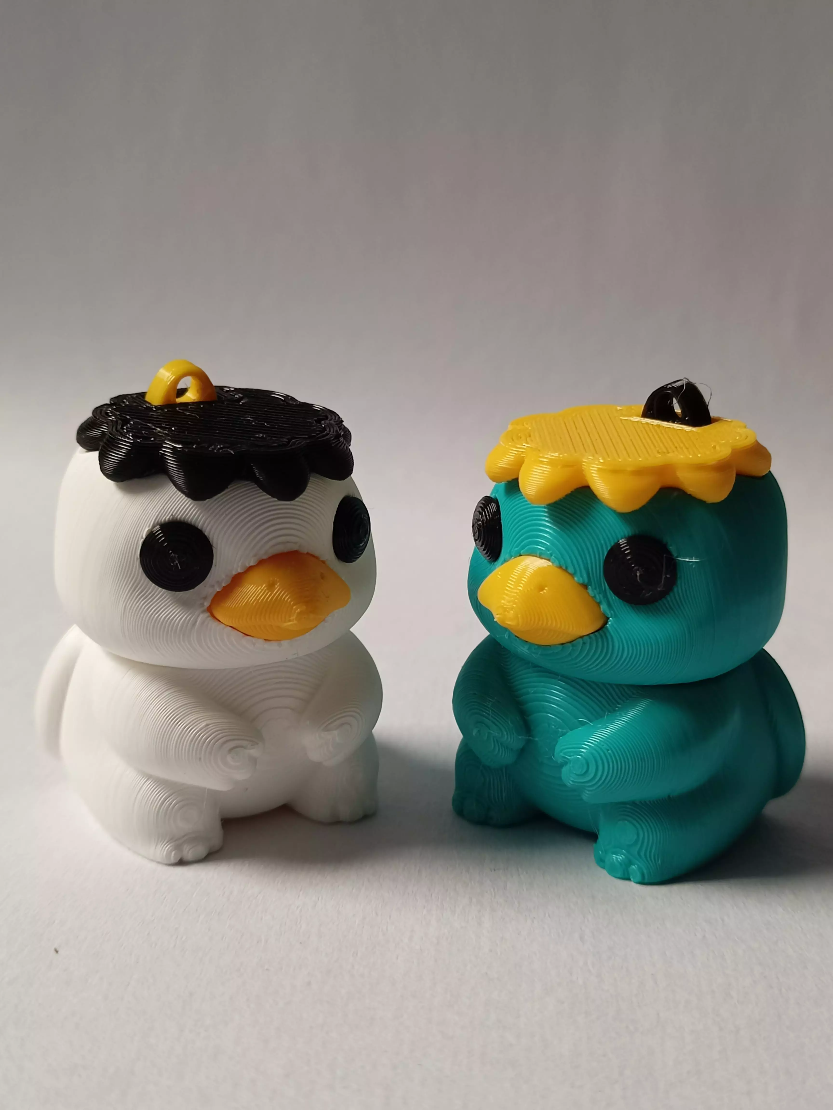 Flexi Chibi KAPPA KEYCHAIN STL 3D print model 3D print model_3