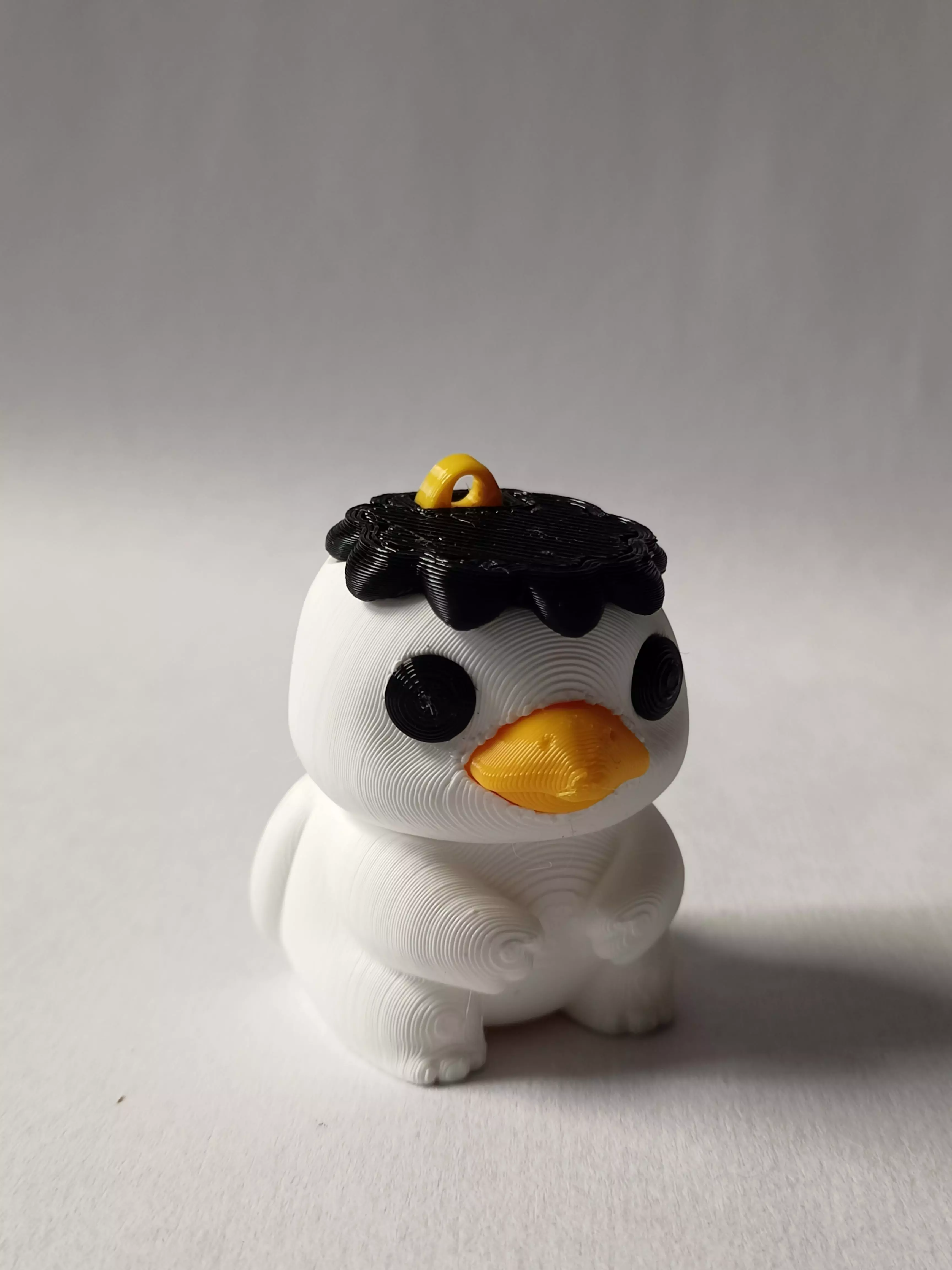 Flexi Chibi KAPPA KEYCHAIN STL 3D print model 3D print model_7