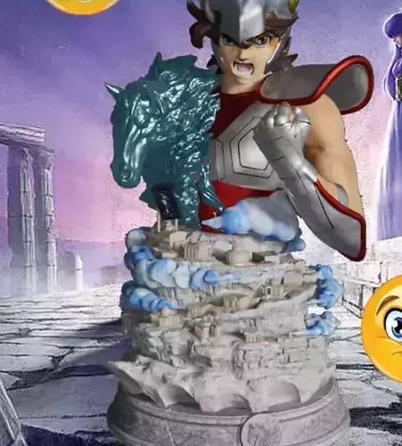 Caballeros del zodiaco Diorama fan made