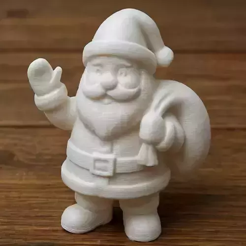 Santas Christmas 3D print model Santas Christmas 3D print model