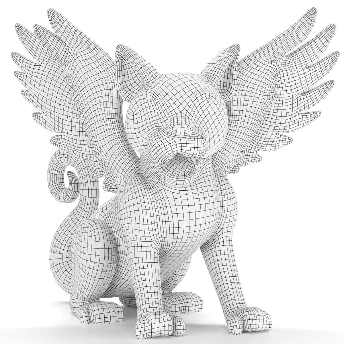 Alebrije Jaguar  3D model_4