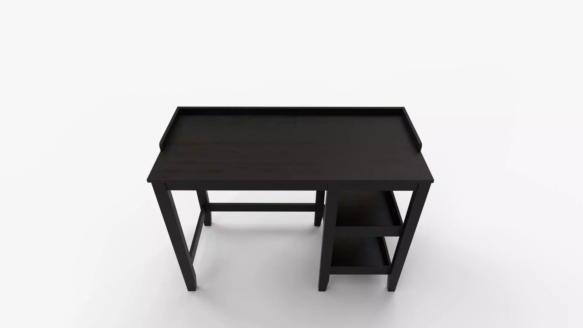 Eleanor Single Pedestal Desk 3D model_8