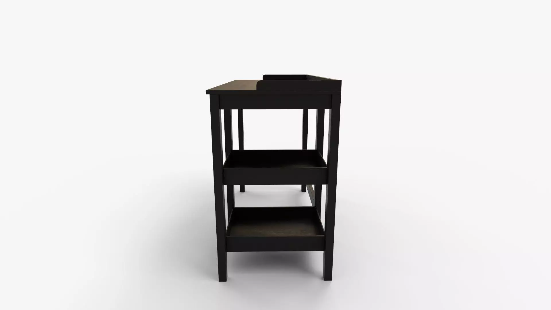 Eleanor Single Pedestal Desk 3D model_5