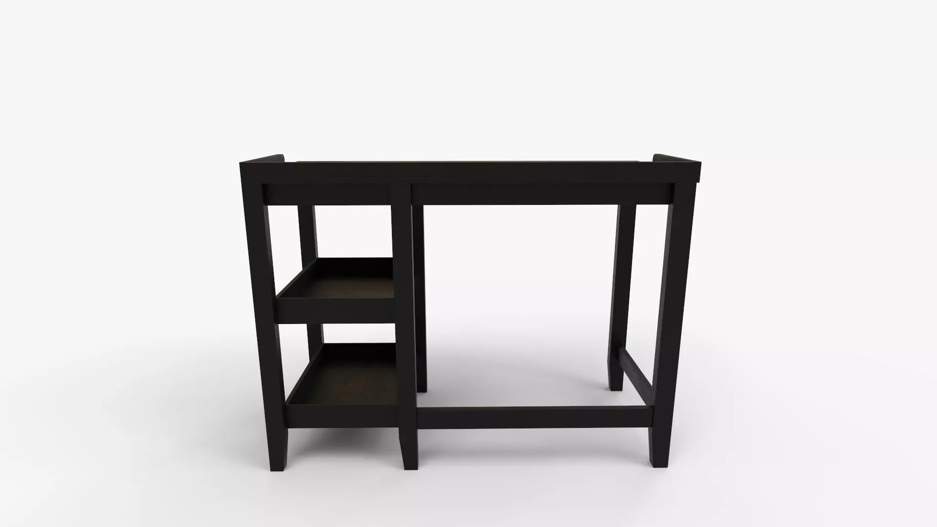 Eleanor Single Pedestal Desk 3D model_3