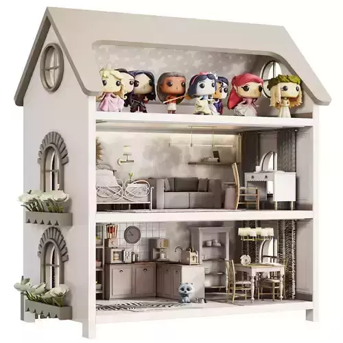 Dollhouse with Princesses 2
