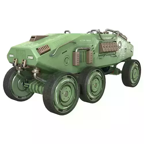 Mars Rover-1-Green