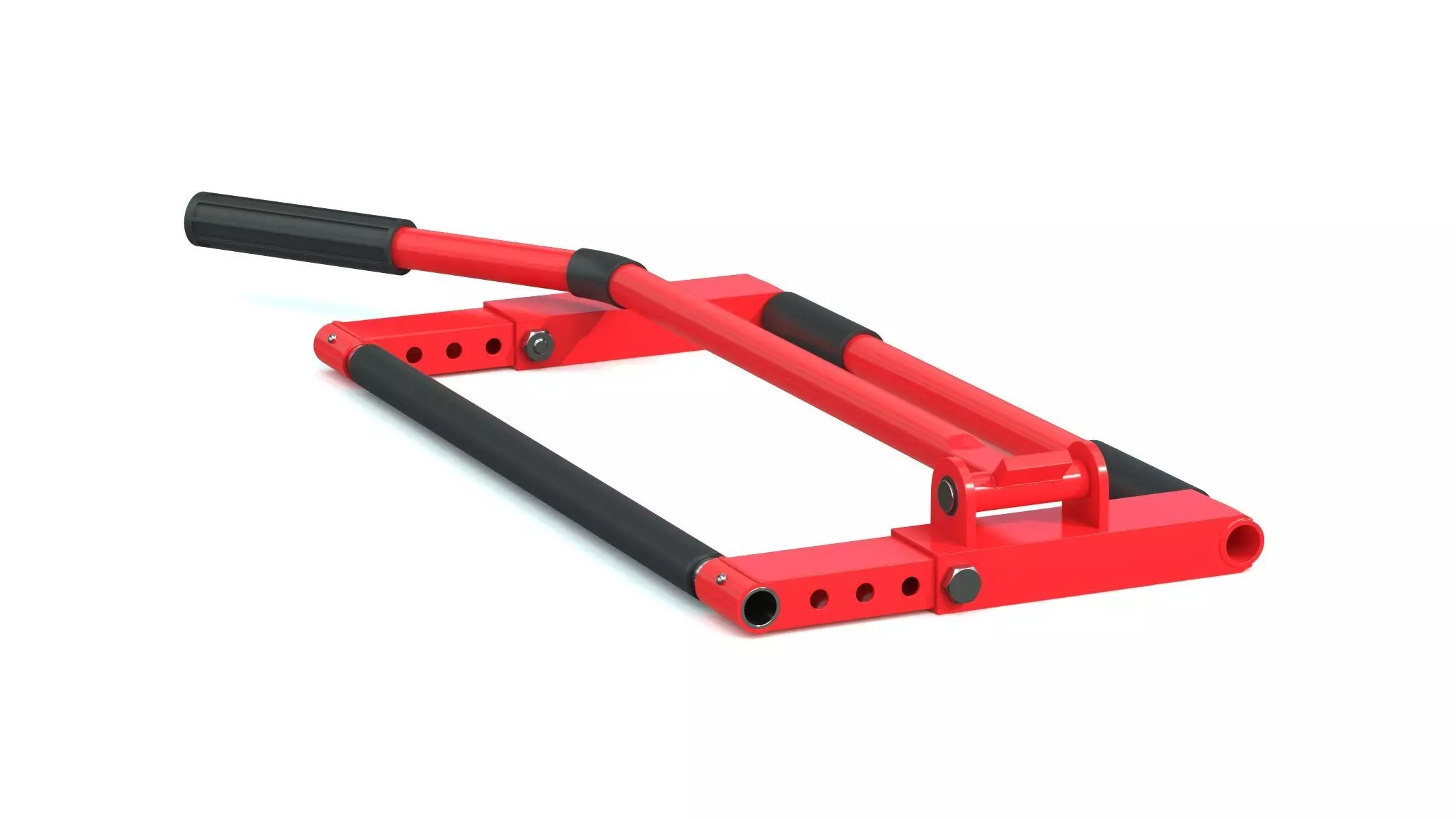 Garage Motorcycle Two Arm Centre Stand 3D model_6