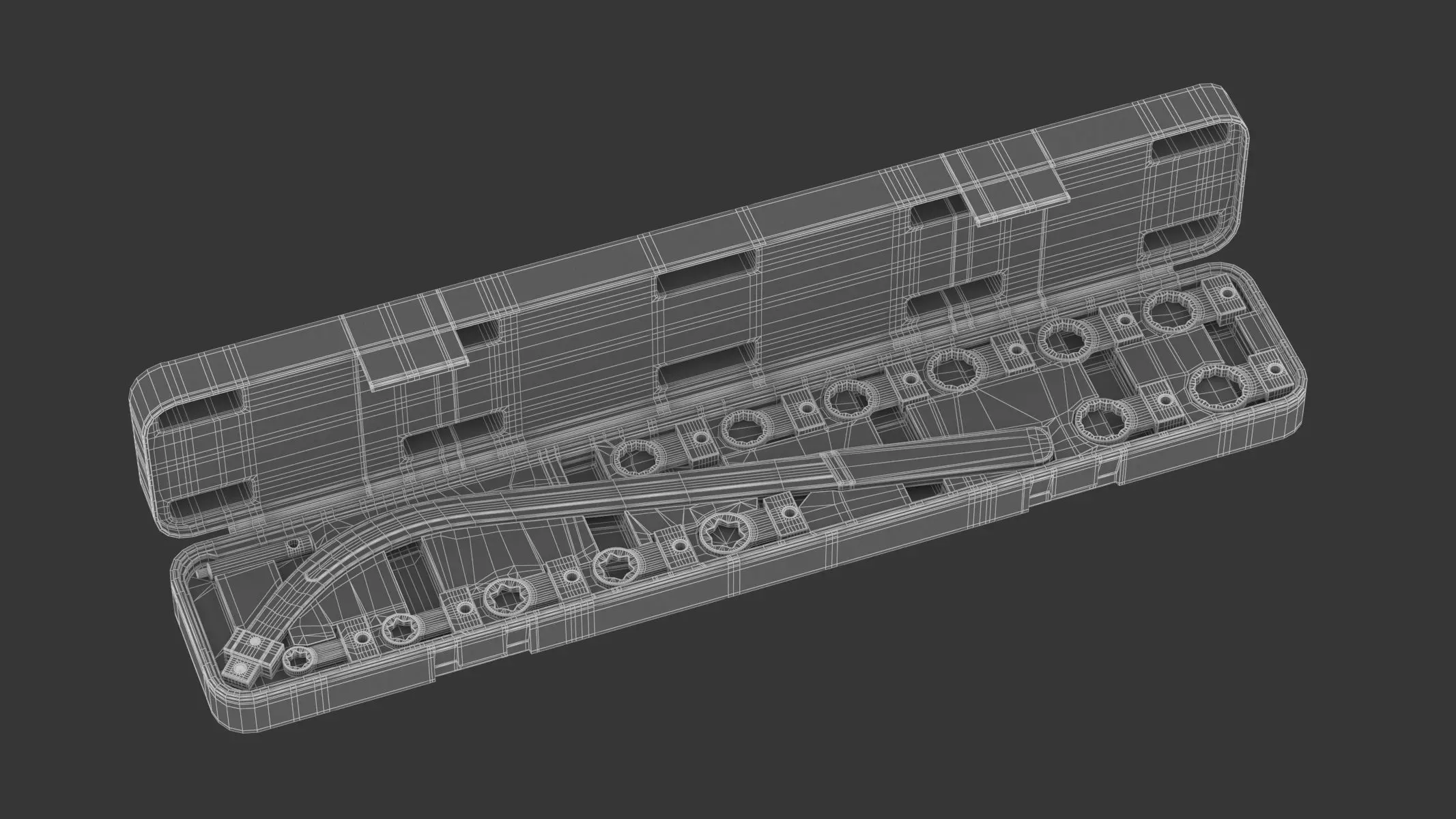 Garage Serpentine Belt Tool Kit 3D model_14