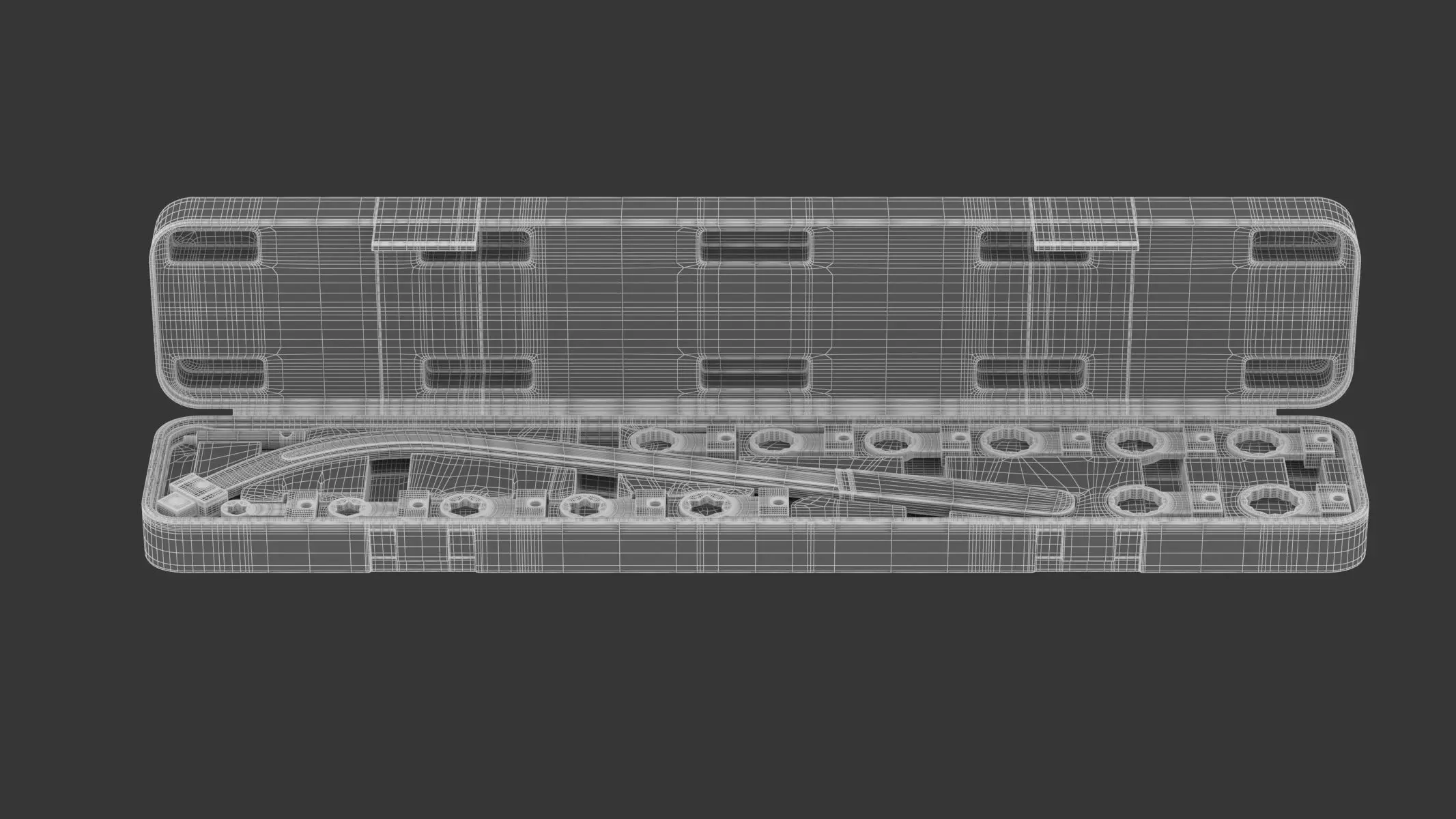 Garage Serpentine Belt Tool Kit 3D model_2