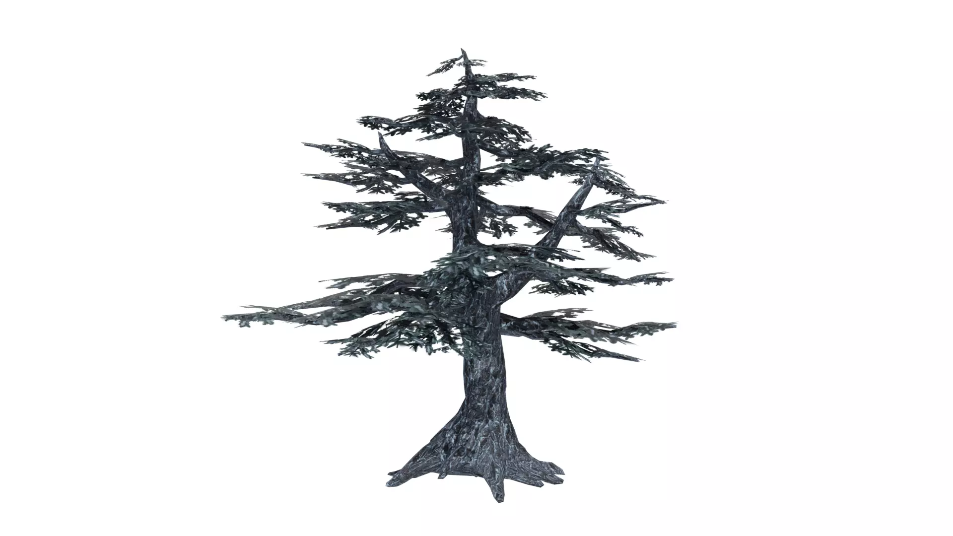 Korean Village 3D Model Pack Low-poly 3D model_9