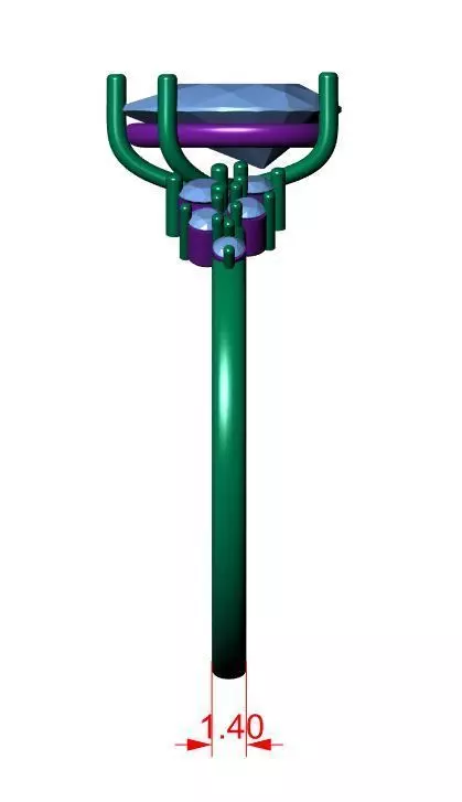 Solitaire Ring 3D print model_12