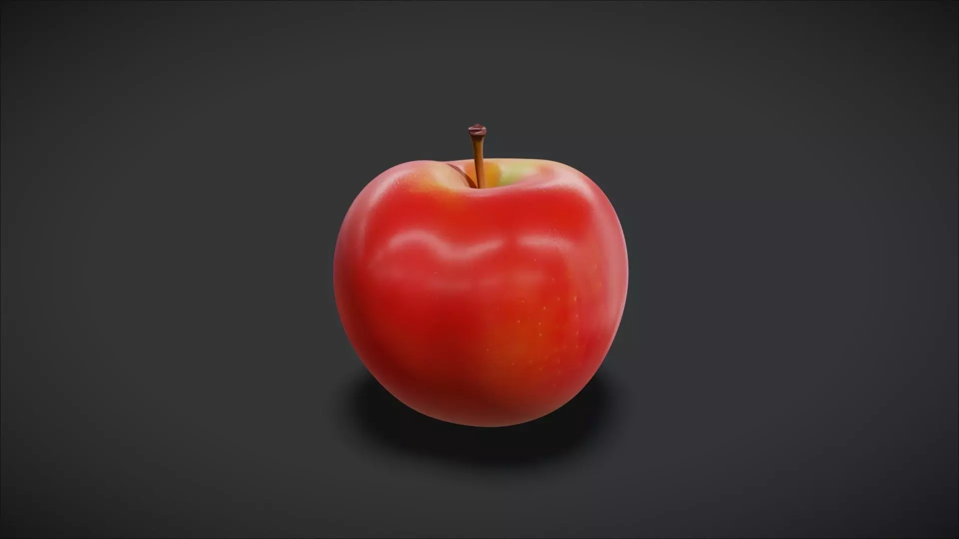 An Apple 3D model_1