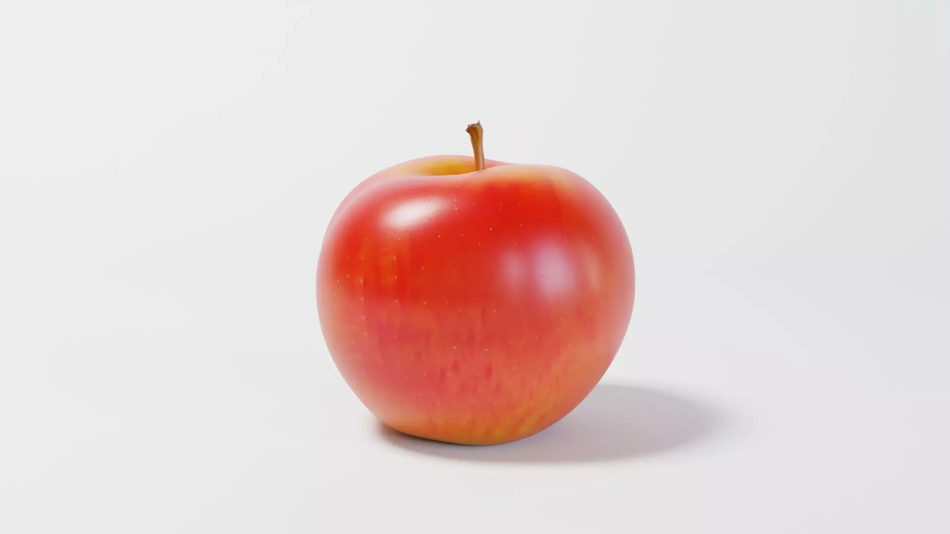 An Apple 3D model_0