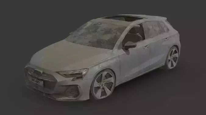 Abandoned Car - Audi S3 Sportback