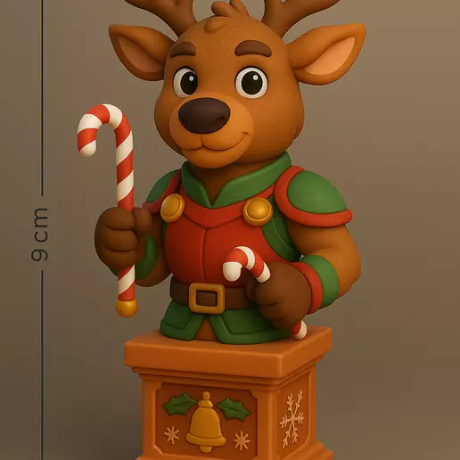 Christmas  Winter Fantasy Chess Set 3D print model_9