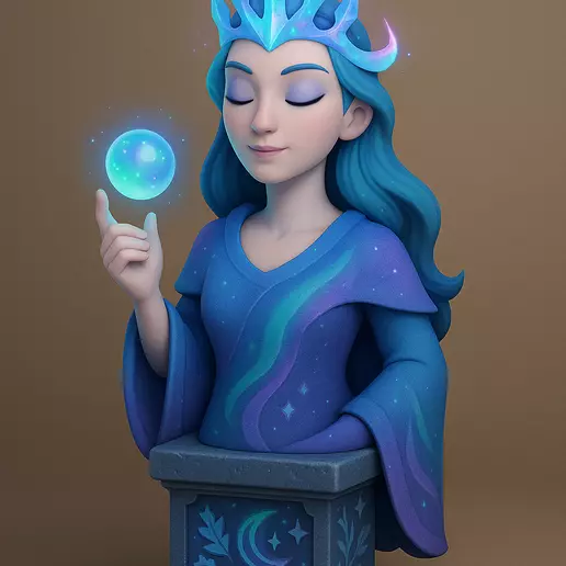 Christmas  Winter Fantasy Chess Set 3D print model_0