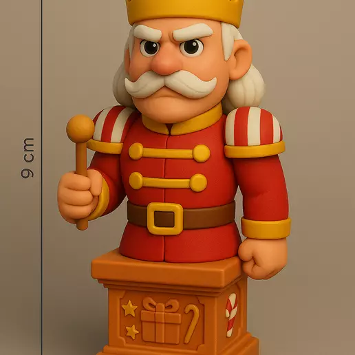 Christmas  Winter Fantasy Chess Set 3D print model_12