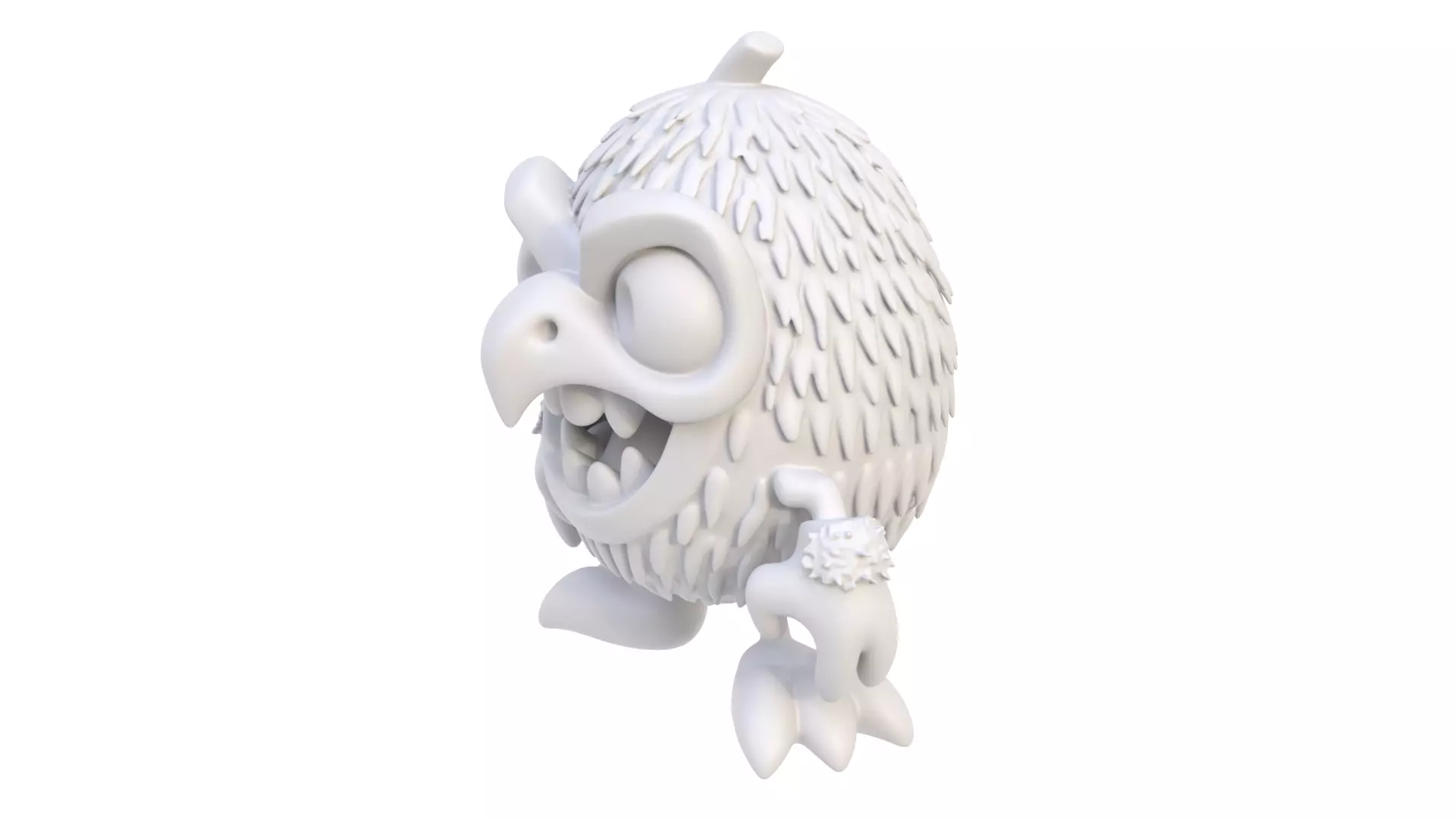 Monster character 13 3D model_2