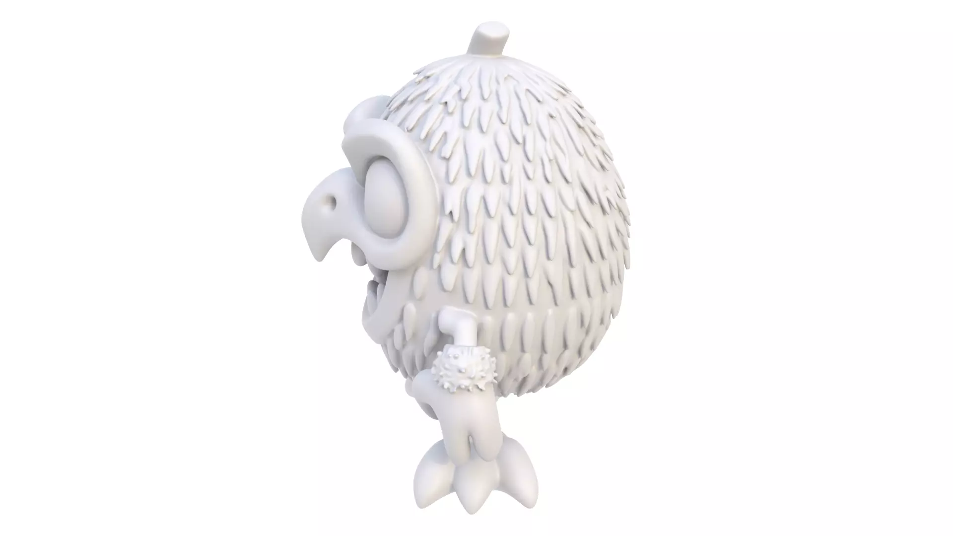 Monster character 13 3D model_3