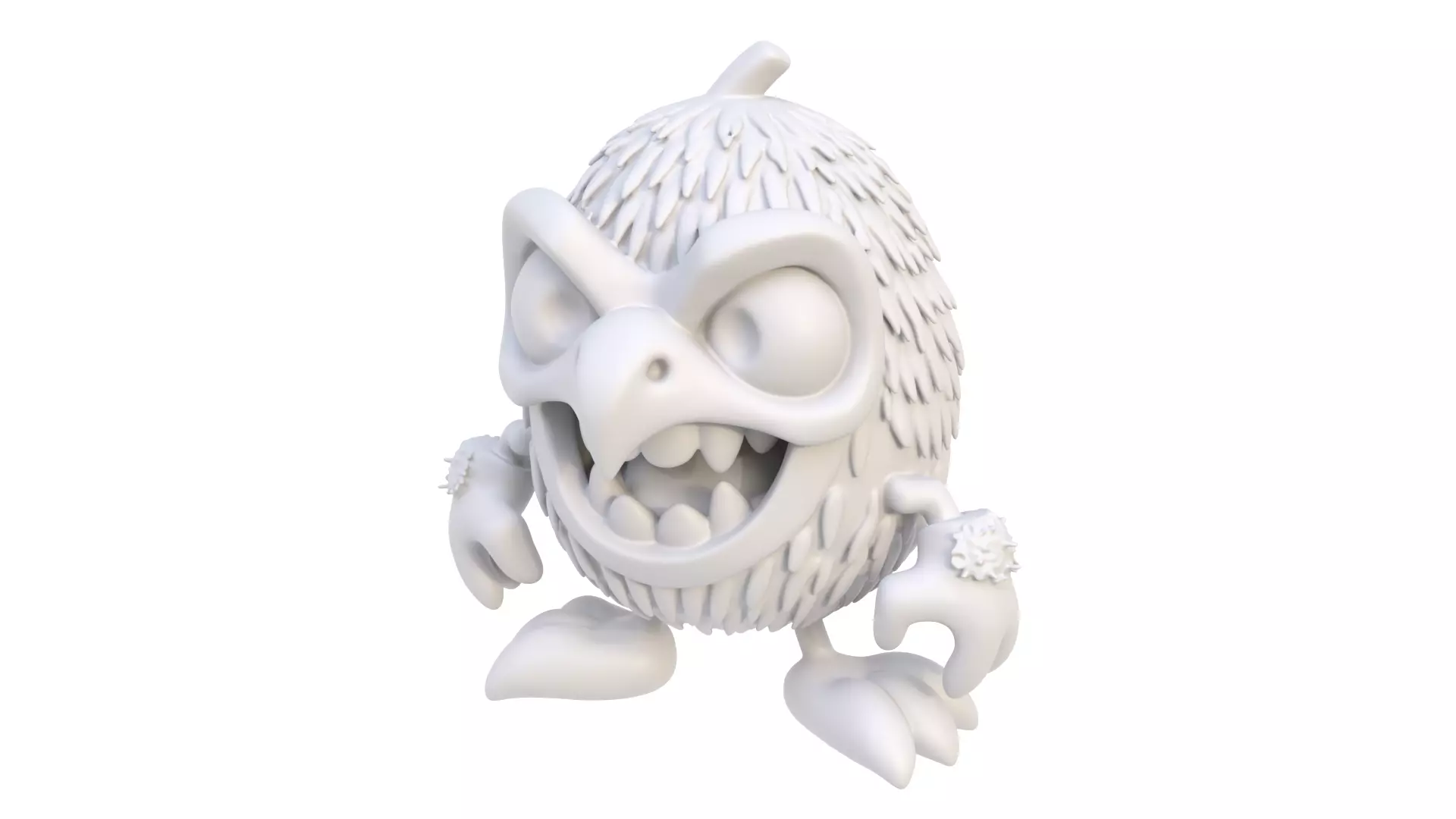 Monster character 13 3D model_0