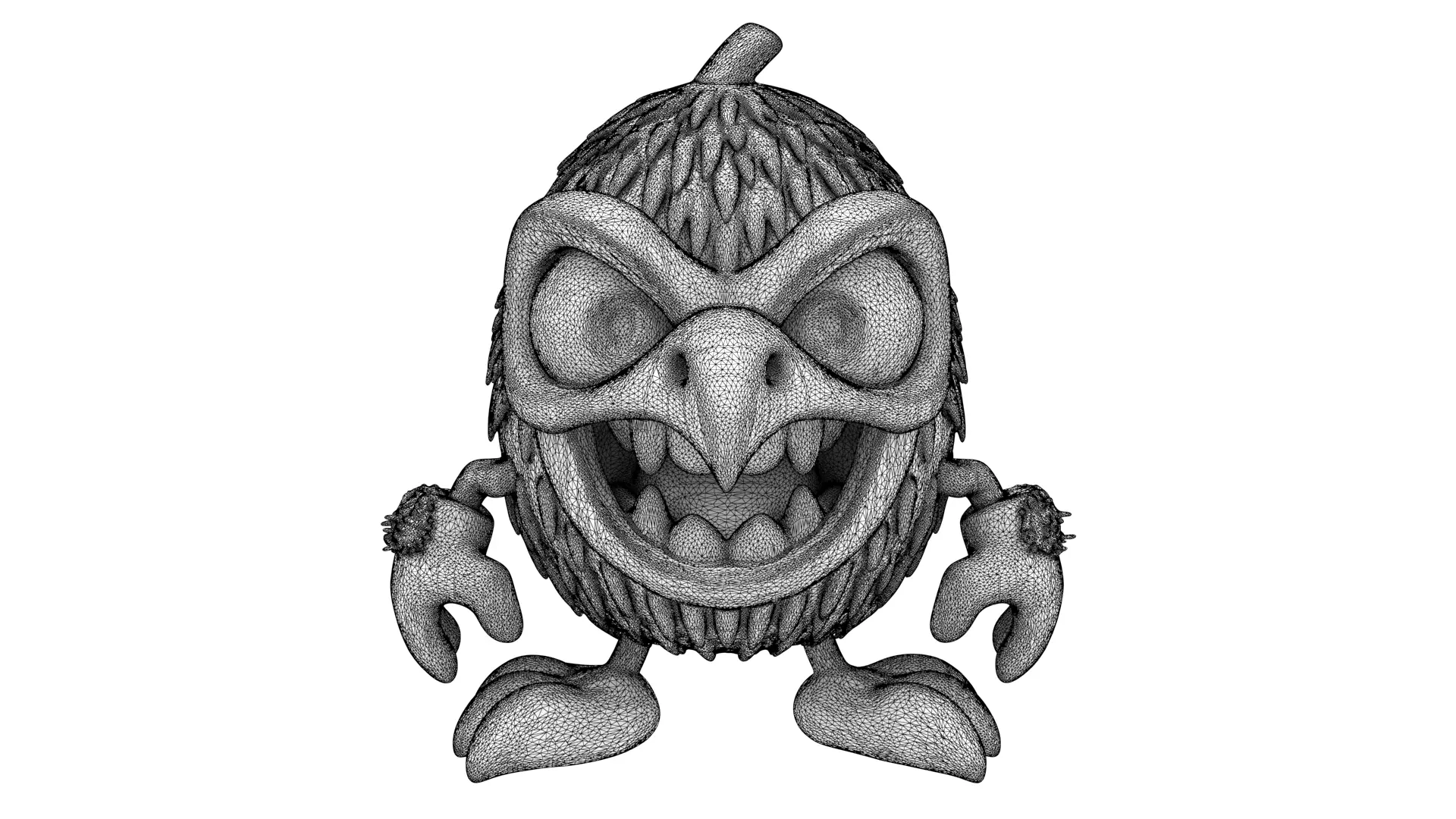 Monster character 13 3D model_9