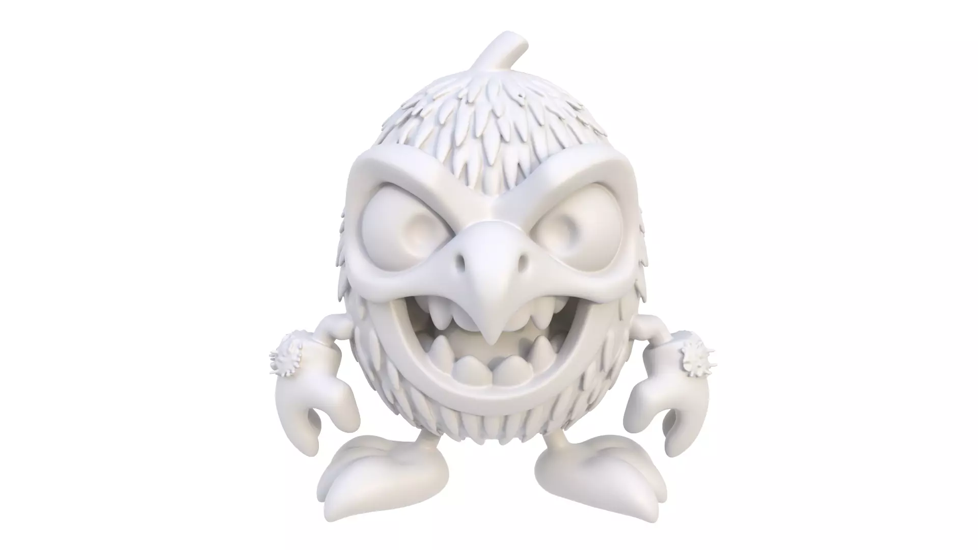 Monster character 13 3D model_8