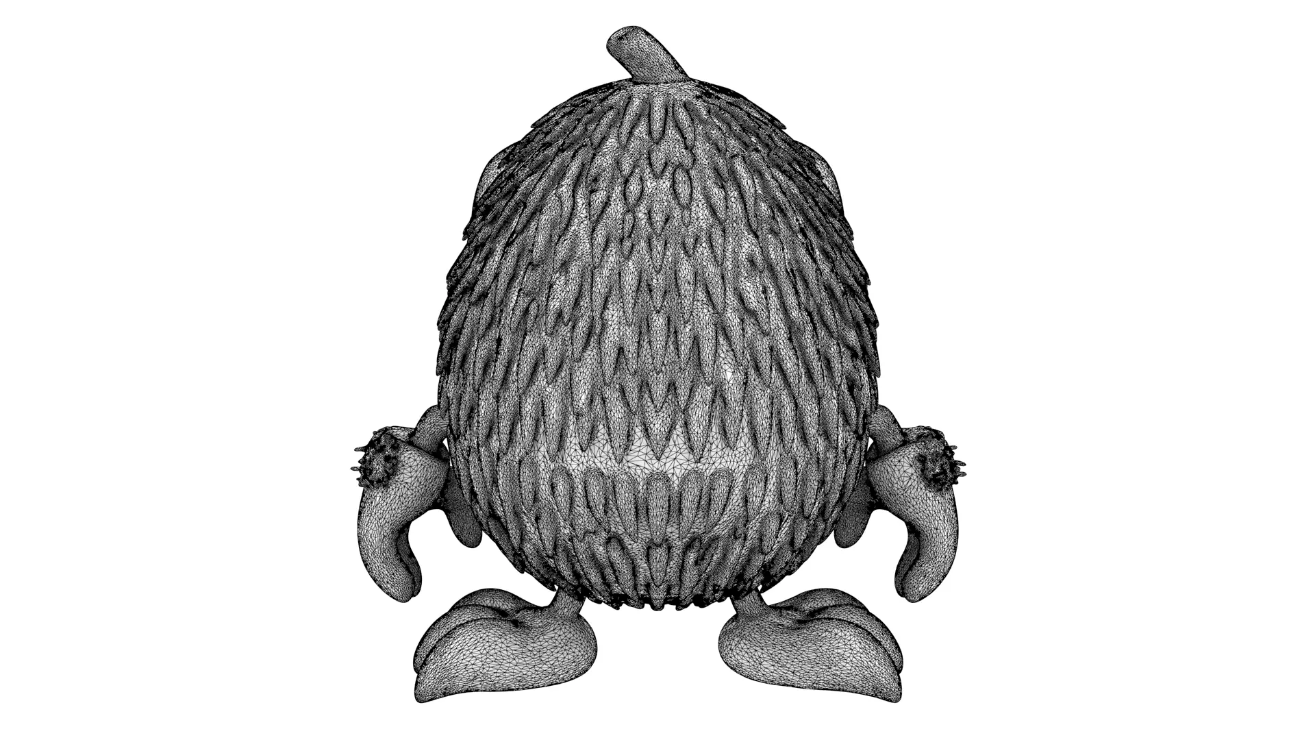 Monster character 13 3D model_10