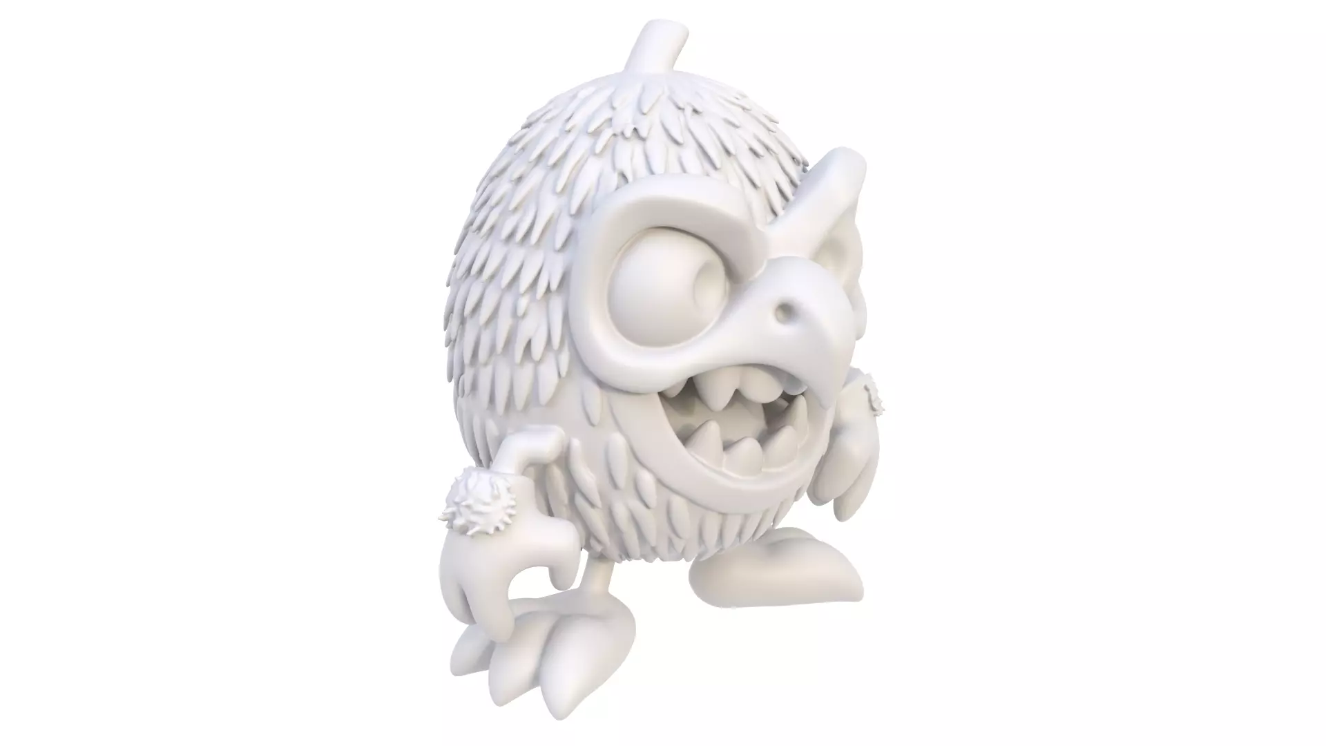 Monster character 13 3D model_7