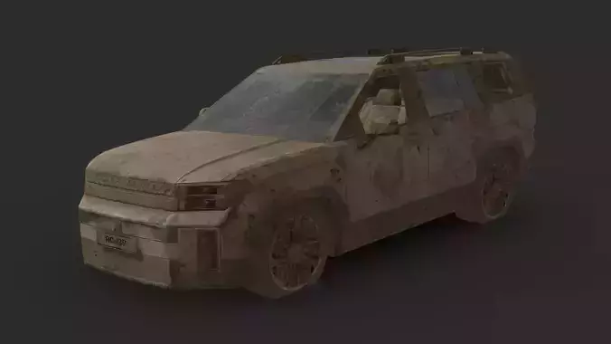 Abandoned Car - Hyundai SantaFe 2024