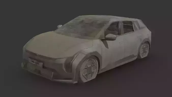 Abandoned Car - Kia EV4 Hatchback