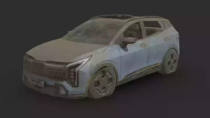 Abandoned Car - Kia Sportage 2025