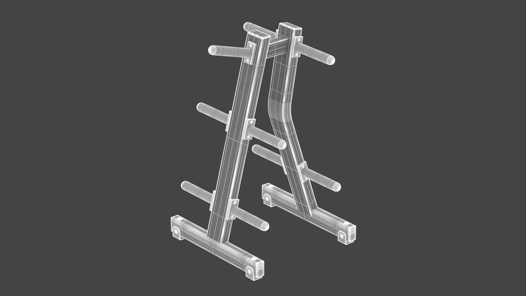 Technogym Plate Tree 3D model_2