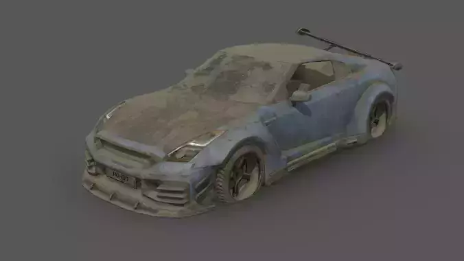 Abandoned Car - Nissan GTR R35 Nismo