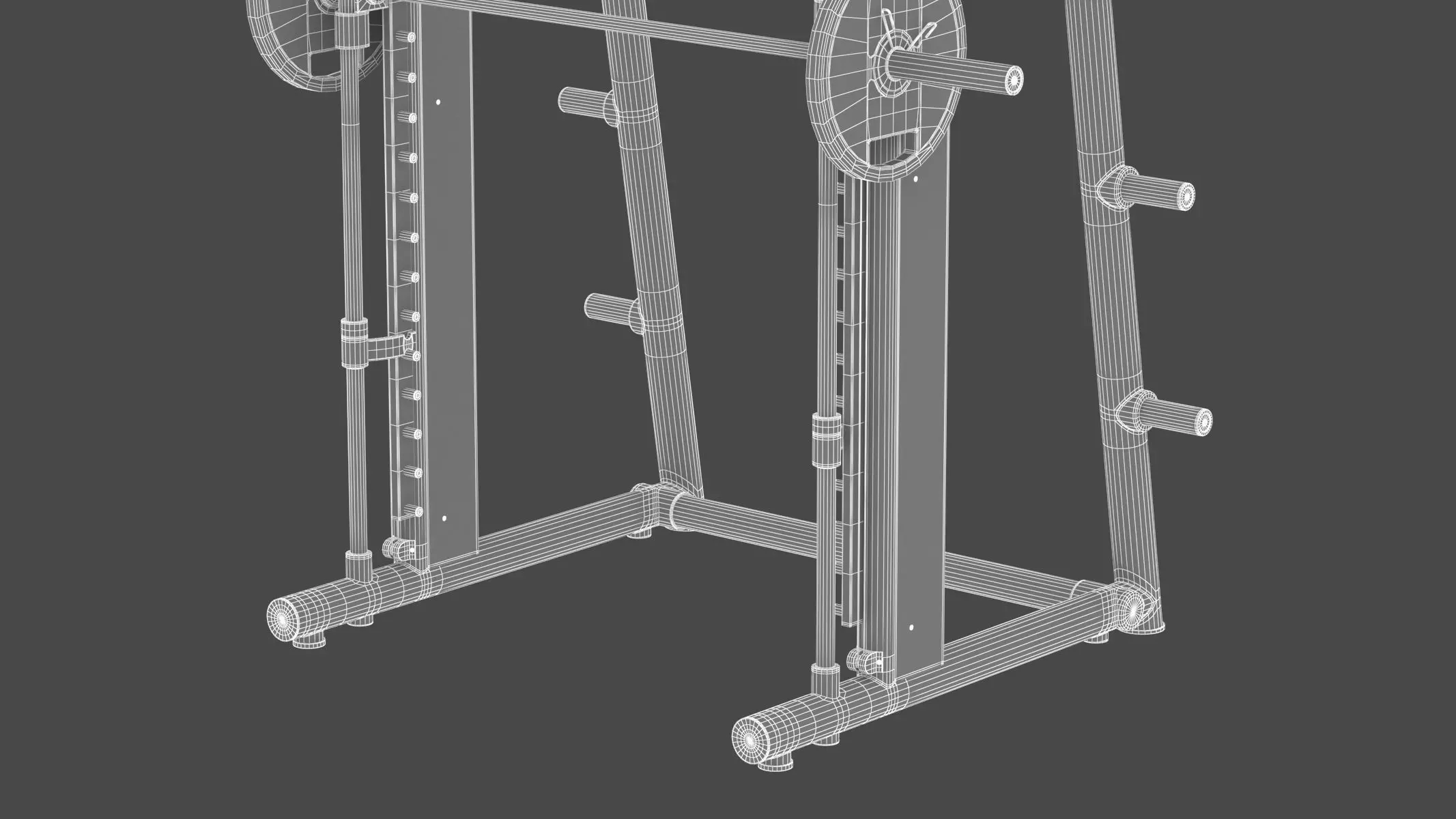 Technogym Rack Multipower 3D model_6